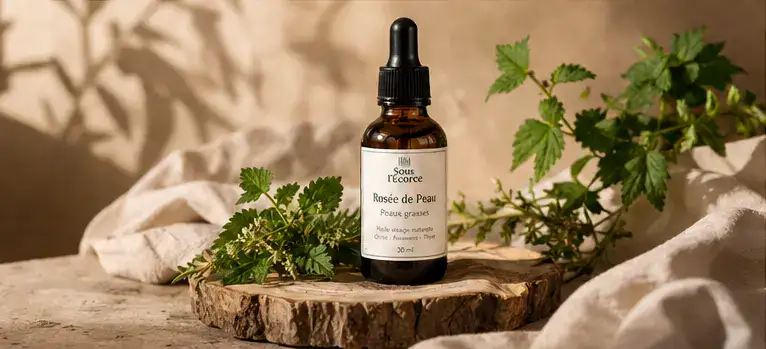 huile visage peau grasse naturelle rosee de peau reguler sebum toucher sec