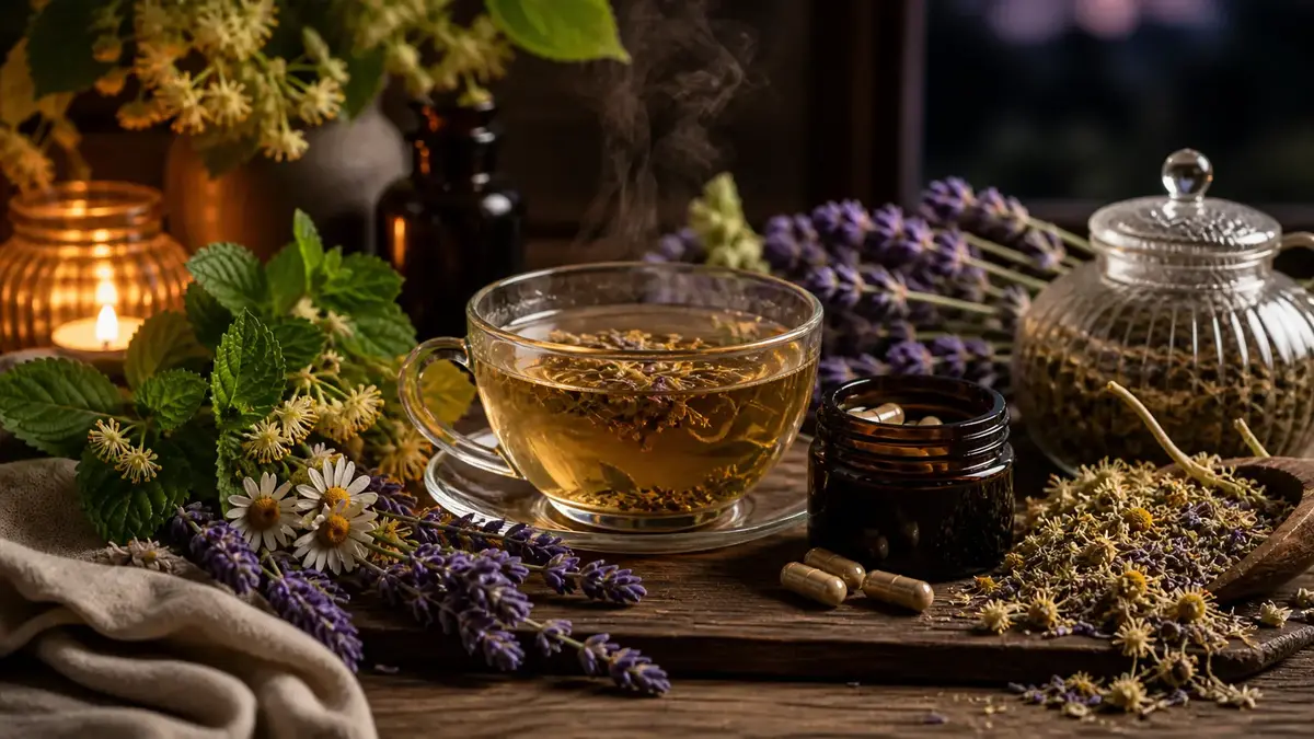 Comment utiliser les plantes pour dormir : tisane, complément et routine du soir